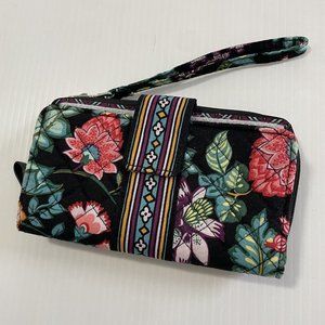 Vera Bradley Iconic RFID Combo Wristlet in Vines Floral  Wallet